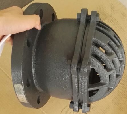 BS4504 cast iron flanged foot valve made in China