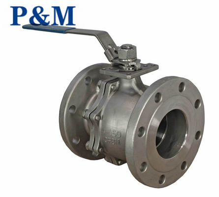 4'' 150LB CF8M stainless steel ball valve