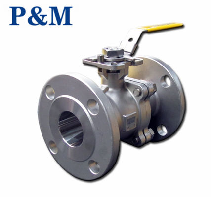 4'' 150LB CF8M stainless steel ball valve