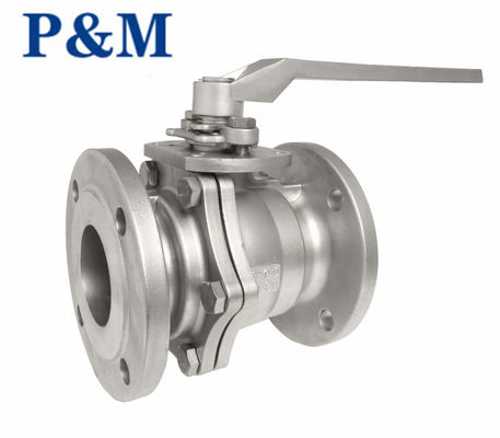 4'' 150LB CF8M stainless steel ball valve