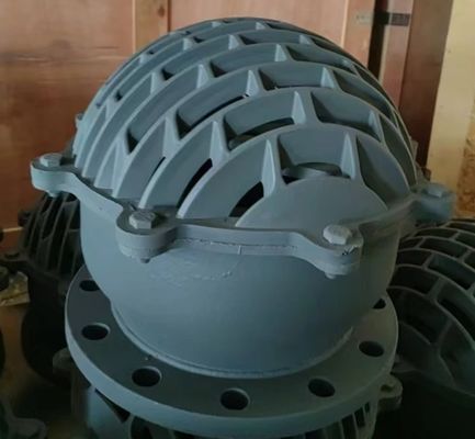 DN150 DN200 cast iron flanged foot valve