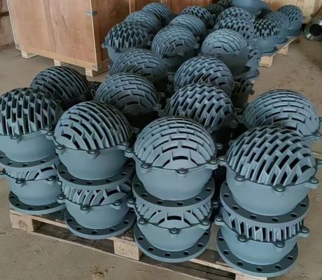 DN150 DN200 cast iron flanged foot valve
