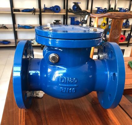 cast iron flanged swing check valve SIZE DN80 PRESSURE PN16