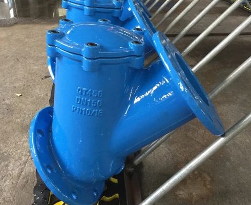 pressure PN16 body material GGG50 DIN ball type check valve