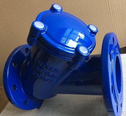 pressure PN16 body material GGG50 DIN ball type check valve
