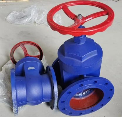 BS PN16 cast iron metal seal gate valve from PVPT company