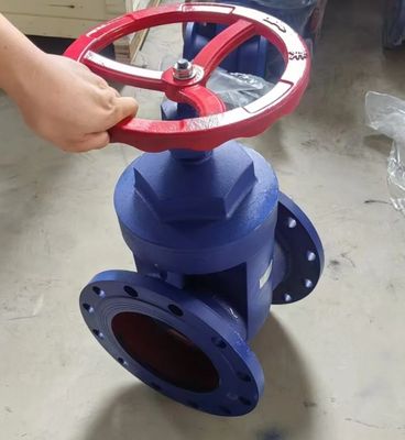 BS PN16 cast iron metal seal gate valve from PVPT company