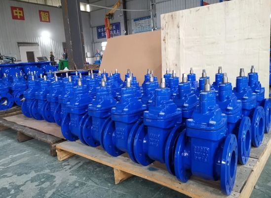cast iron gate valve GGG40 DN100 PN16