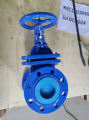 PN10 BS3464 cast iron gate valve body material GG25