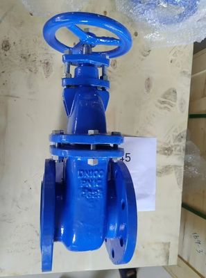 PN10 BS3464 cast iron gate valve body material GG25
