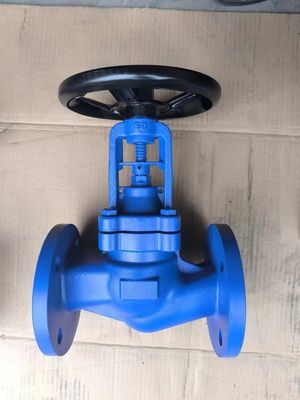 bellows globe valve with body material GG25 bonnet GS-C25