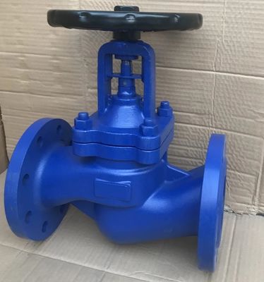 bellows globe valve with body material GG25 bonnet GS-C25