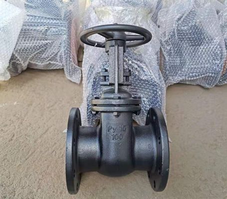 GOST metal seal PN10 cast iron gate valve