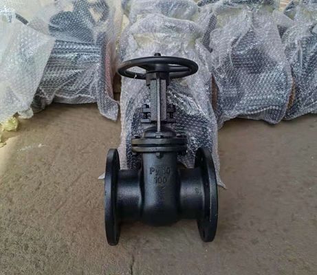 GOST metal seal PN10 cast iron gate valve