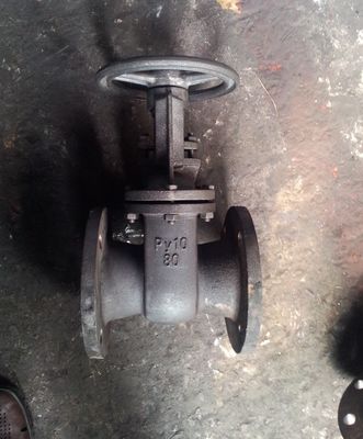 GOST metal seal PN10 cast iron gate valve