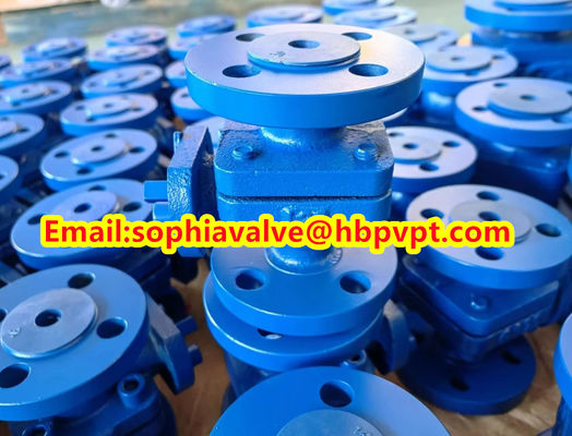 2-PC ball valve DIN3357 material GG25 pressure PN16