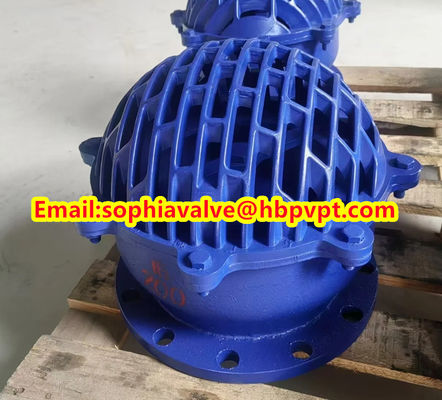 foot valve with resilient seal flange standard BS4504