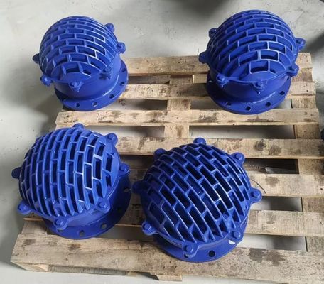 foot valve with resilient seal flange standard BS4504