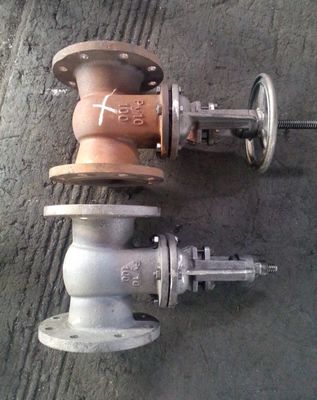 GOST standard Py10 DN100 flanged gate valve