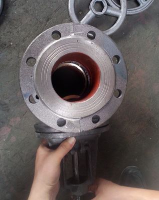 GOST standard Py10 DN100 flanged gate valve