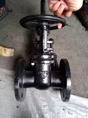 GOST standard Py10 DN100 flanged gate valve