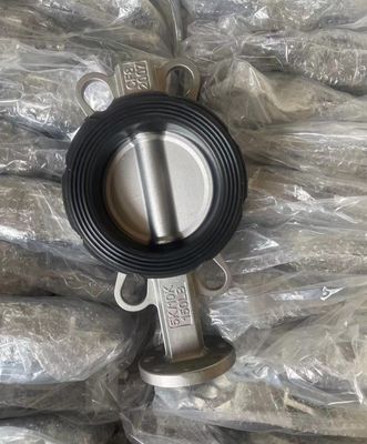 DN100 CF8M 150LB ANSI stainless steel butterfly valve