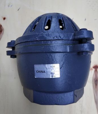 4'' GG20 PN16 BS21 cast iron foot valve