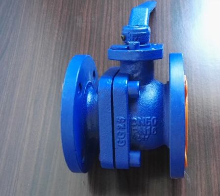 125LB ASTM A126-B cast iron ball valve