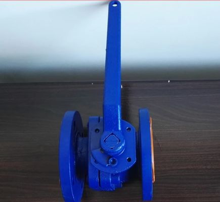 125LB ASTM A126-B cast iron ball valve