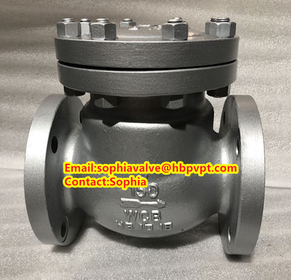 A216B 150# ANSI metal seal swing check valve