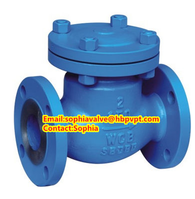 A216B 150# ANSI metal seal swing check valve