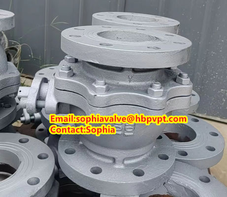 FC200 JIS10K 3'' cast iron ball valve supplier from China