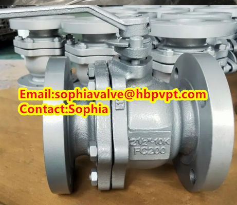 150A 10K JIS B2031 cast iron ball valve