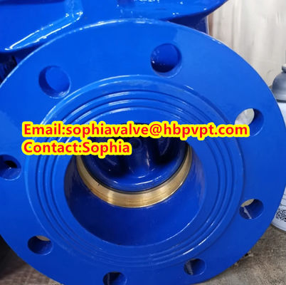 GGG40 PN16 metal seal DIN cast iron gate valve