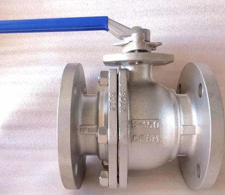 ANSI 150LB CF8/CF8M stainless steel ball valve
