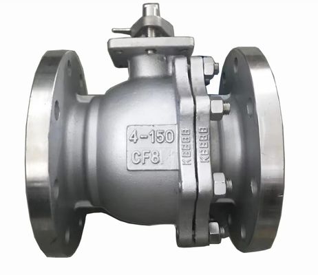 ANSI 150LB CF8/CF8M stainless steel ball valve