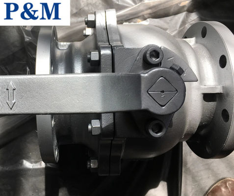 JIS10K 150A cast iron 2-pc ball valve origin China