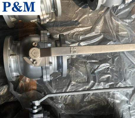 JIS10K 150A cast iron 2-pc ball valve origin China
