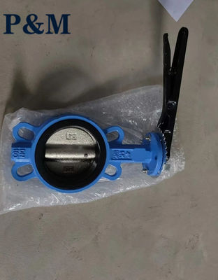 resilient seal PN16/150LB butterfly valve with pin