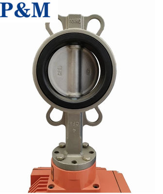 CF8/CF8M stainless steel wafer butterfly valve