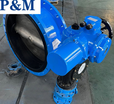 BS5155  ductile iron flanged butterfly valve with pin