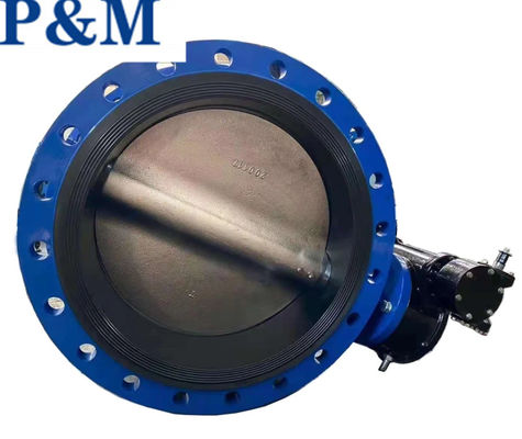 BS5155  ductile iron flanged butterfly valve with pin