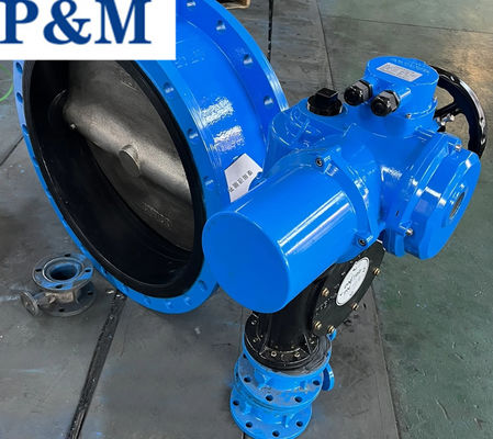 Ductile iron PN16 flange butterfly valve