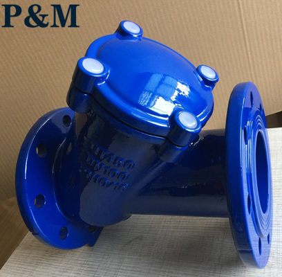 GGG50 DIN cast iron ball type check valve