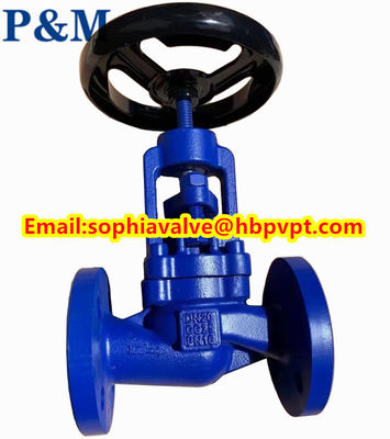 DIN GG25 PN16 cast iron globe valve made in China