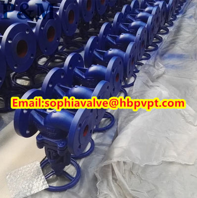 DIN GG25 PN16 cast iron globe valve made in China