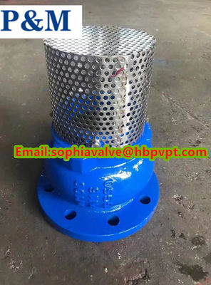flanged foot valve size DN150 pressure PN16 material GGG50