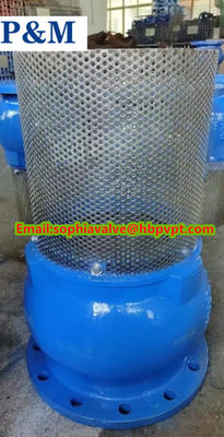flanged foot valve size DN150 pressure PN16 material GGG50