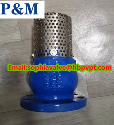 10inch JIS10K ductile iron foot valve made in China