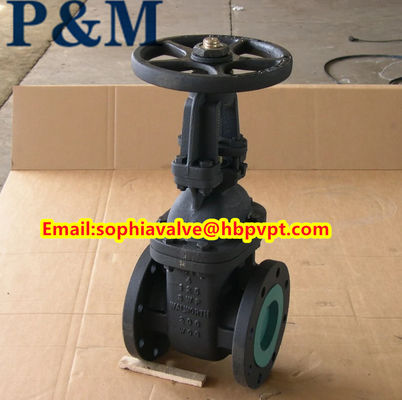 ANSI 125/150LB metal seal rising stem gate valve